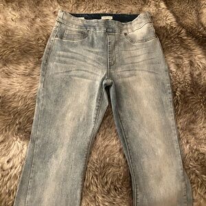 Tribal Boot Cut Stretch Jeans